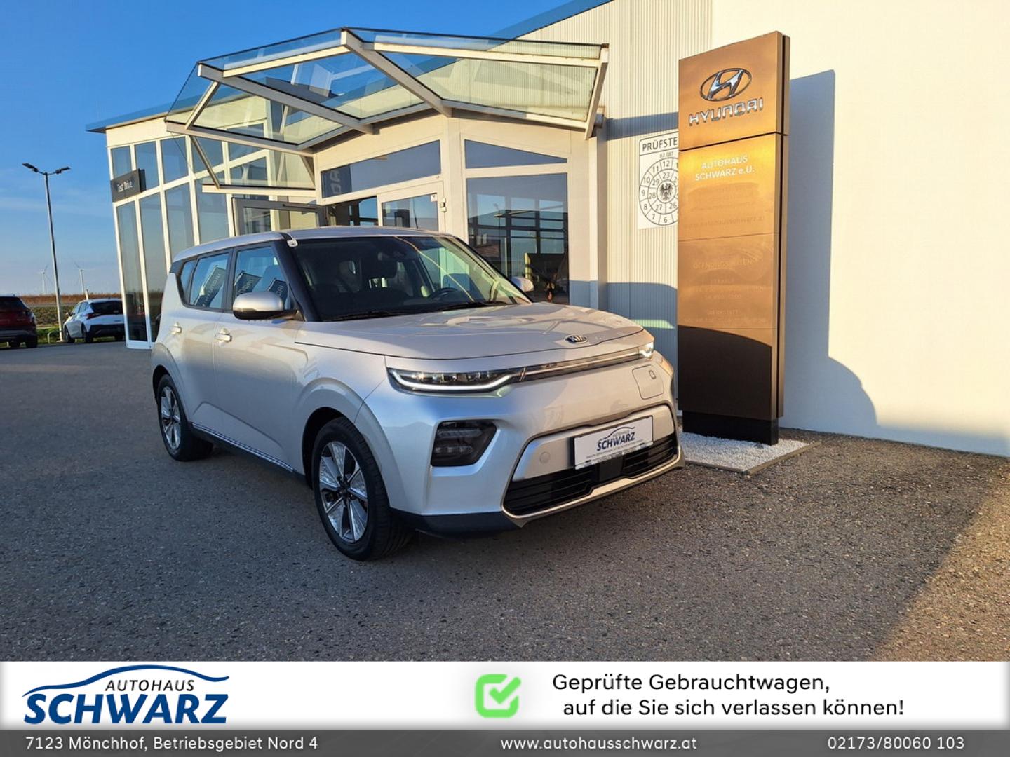 KIA E-Soul 64kWh Silber